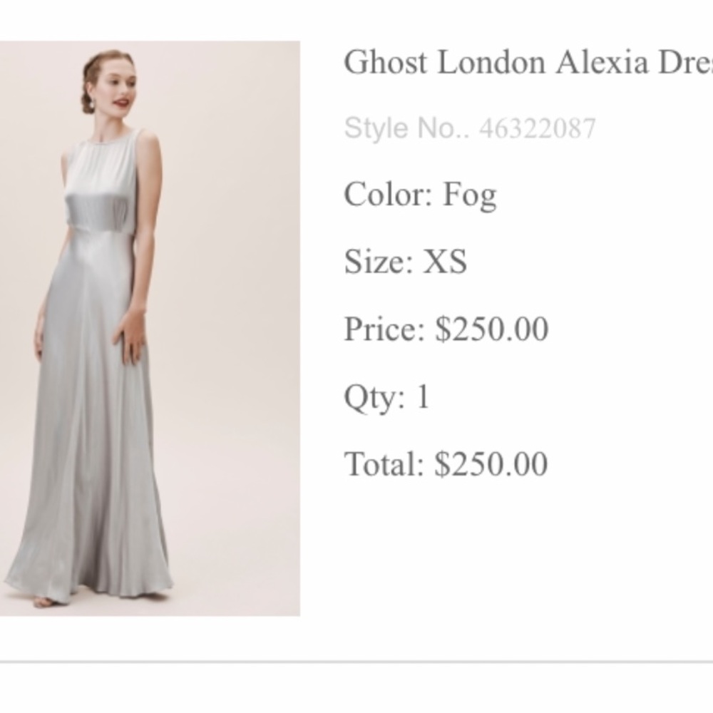 BHLDN Bridesmaids Dress Never Worn